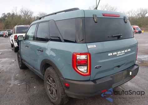 2022 Ford Bronco Sport Big Bend from USA, damaged, VIN 3FMCR9B63NRD95934